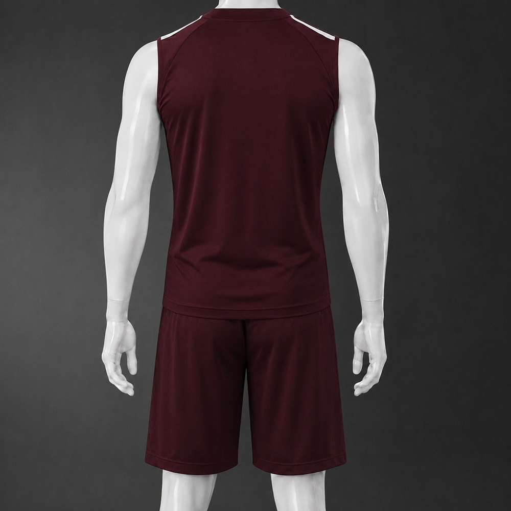 Bayern Munich 25/26 Burgundy Training Vest kit Foto 2