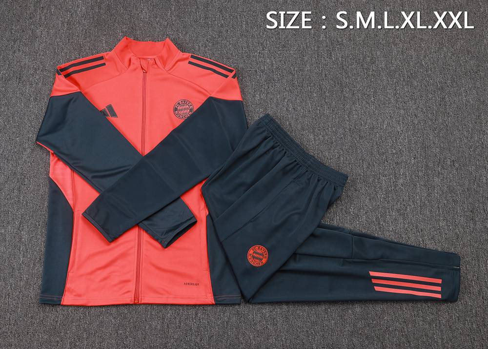 Bayern Munich 25/26 Red Navy Jacket Kit Foto 2