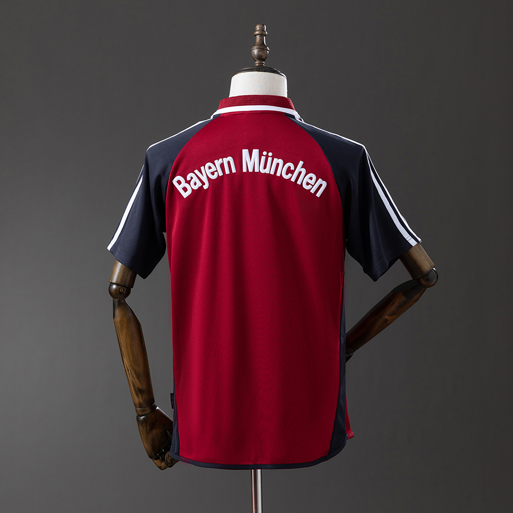 Bayern Munich 01/02 Home Retro Jersey Foto 2