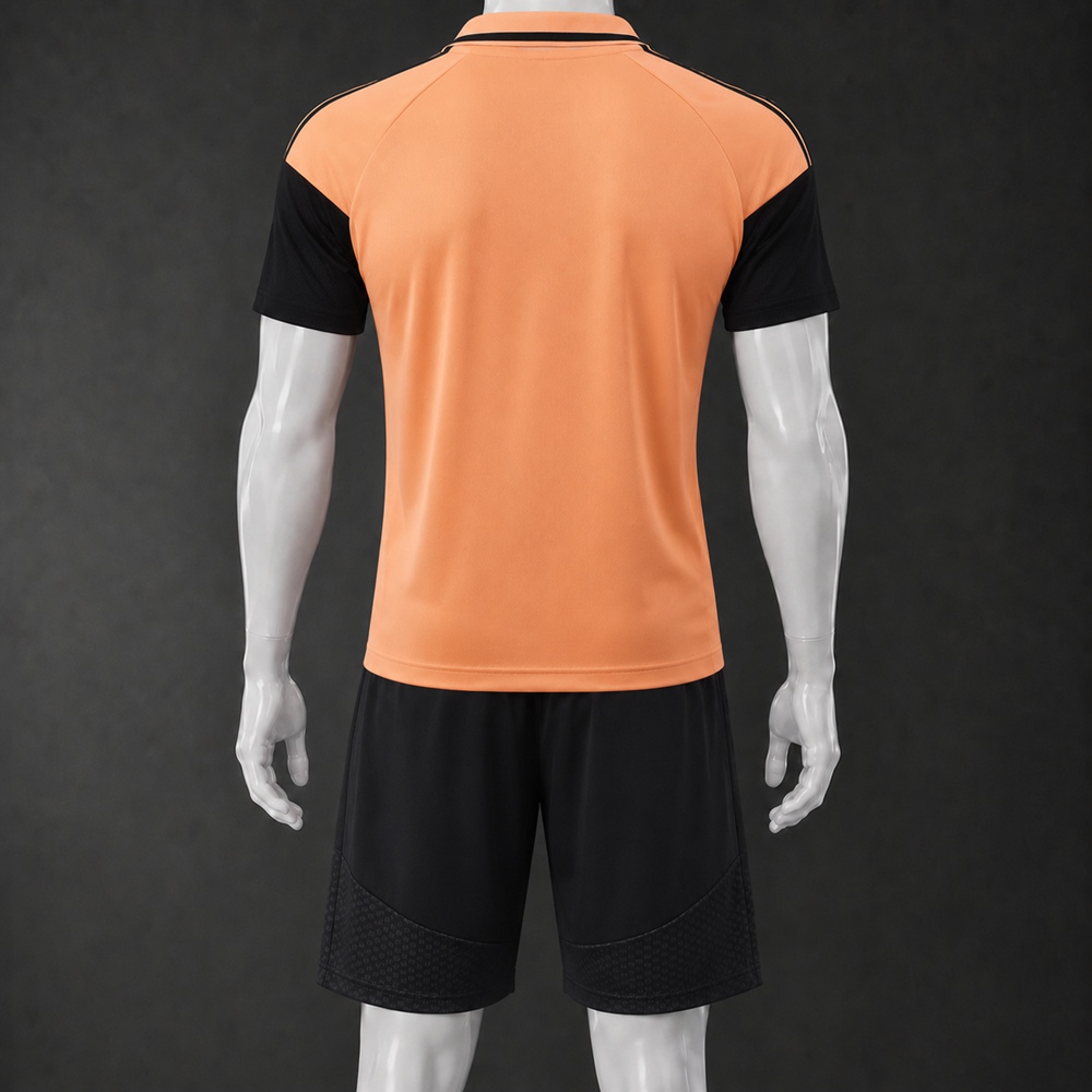 Arsenal 26/27 Peach Black  Polo/Pants Kit Foto 2