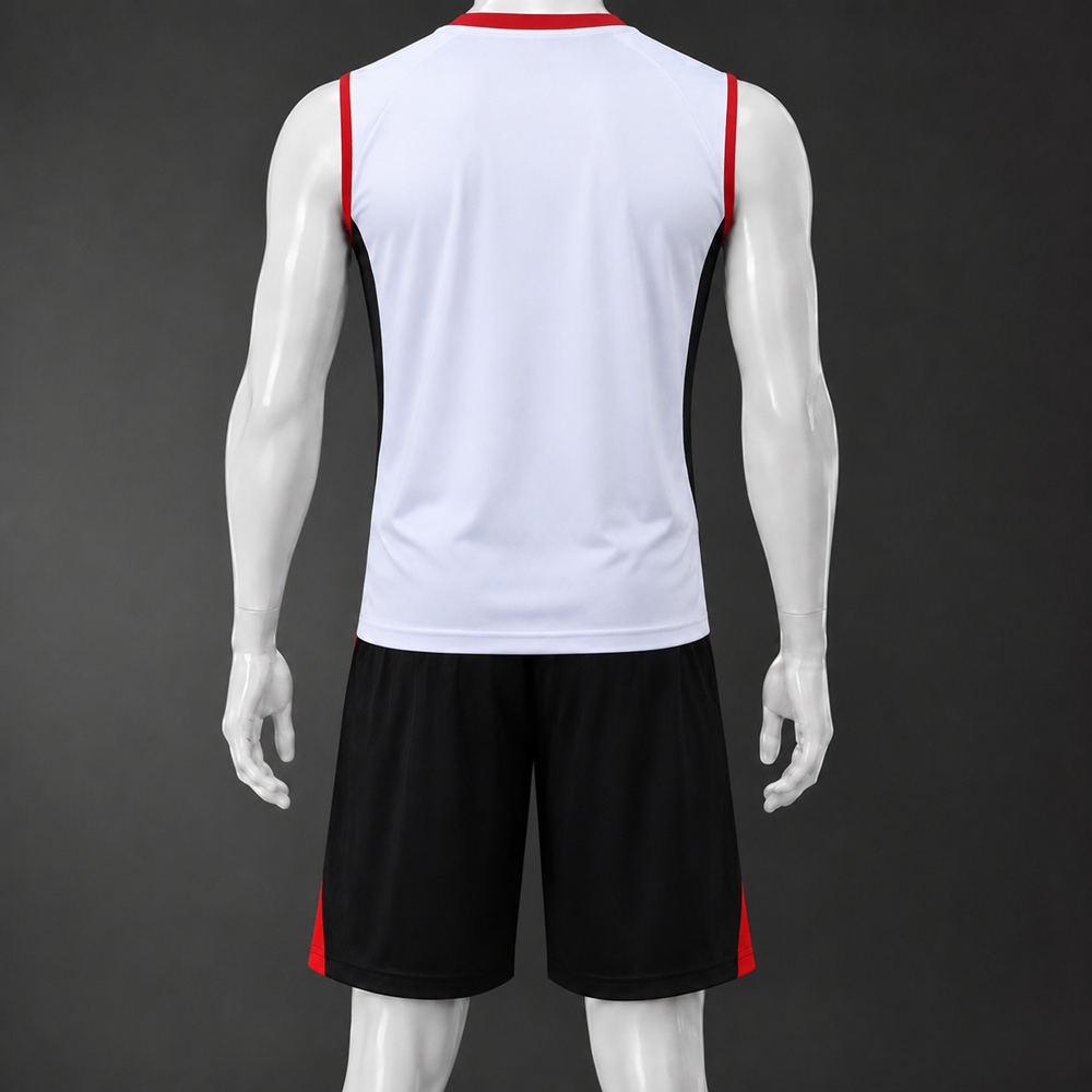 Arsenal 25/26 White Black Training Vest kit Foto 2