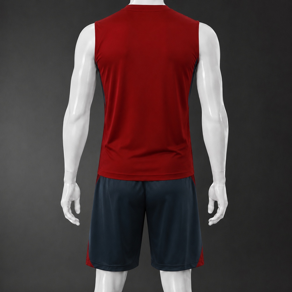 Arsenal 25/26 Red Black Training Vest kit Foto 2