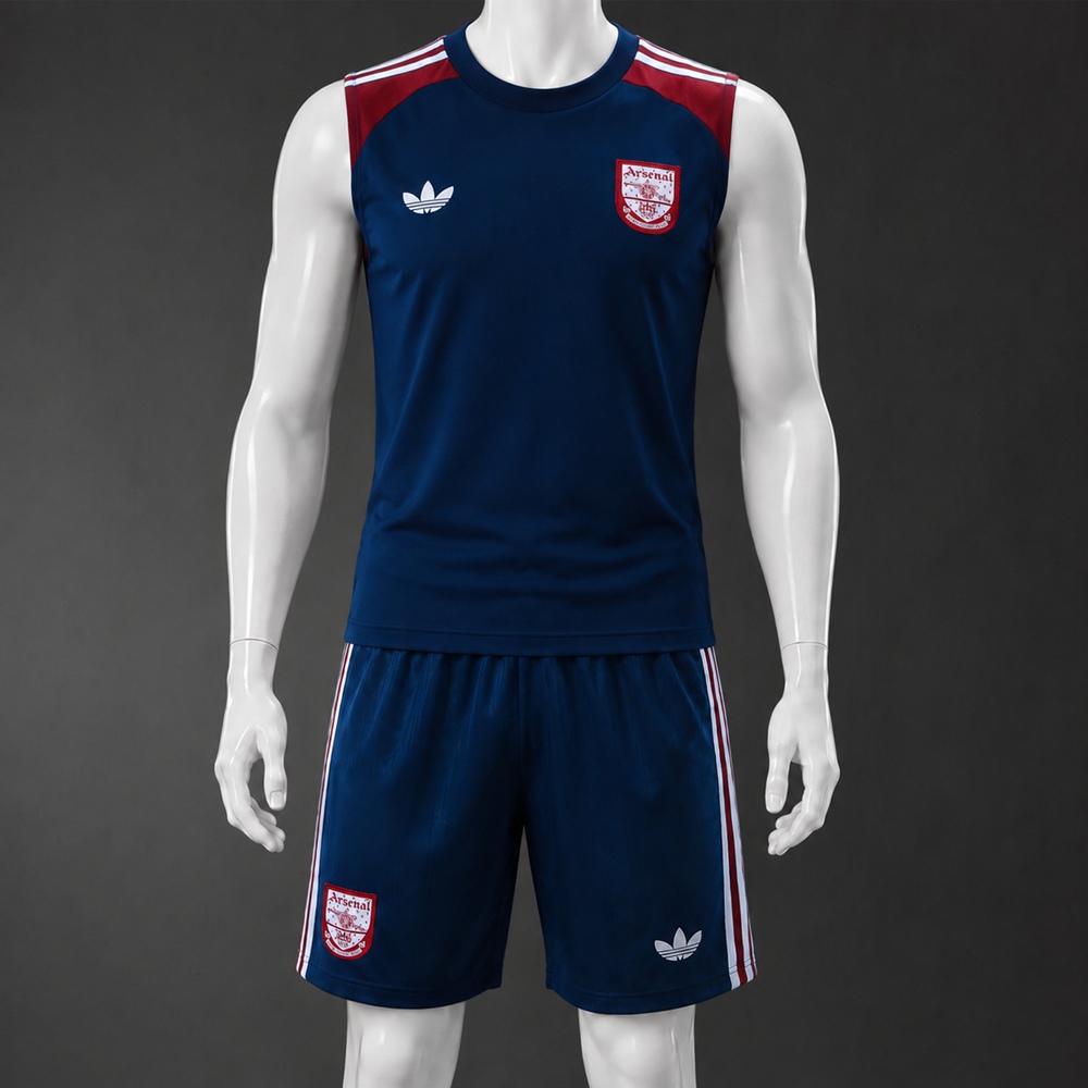 Arsenal 25/26 Navy Red Training Vest kit