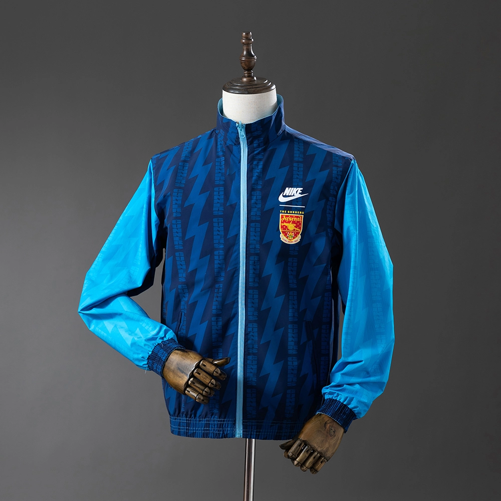 Arsenal Retro Reversible Anthem Jacket Windbreaker Foto 2