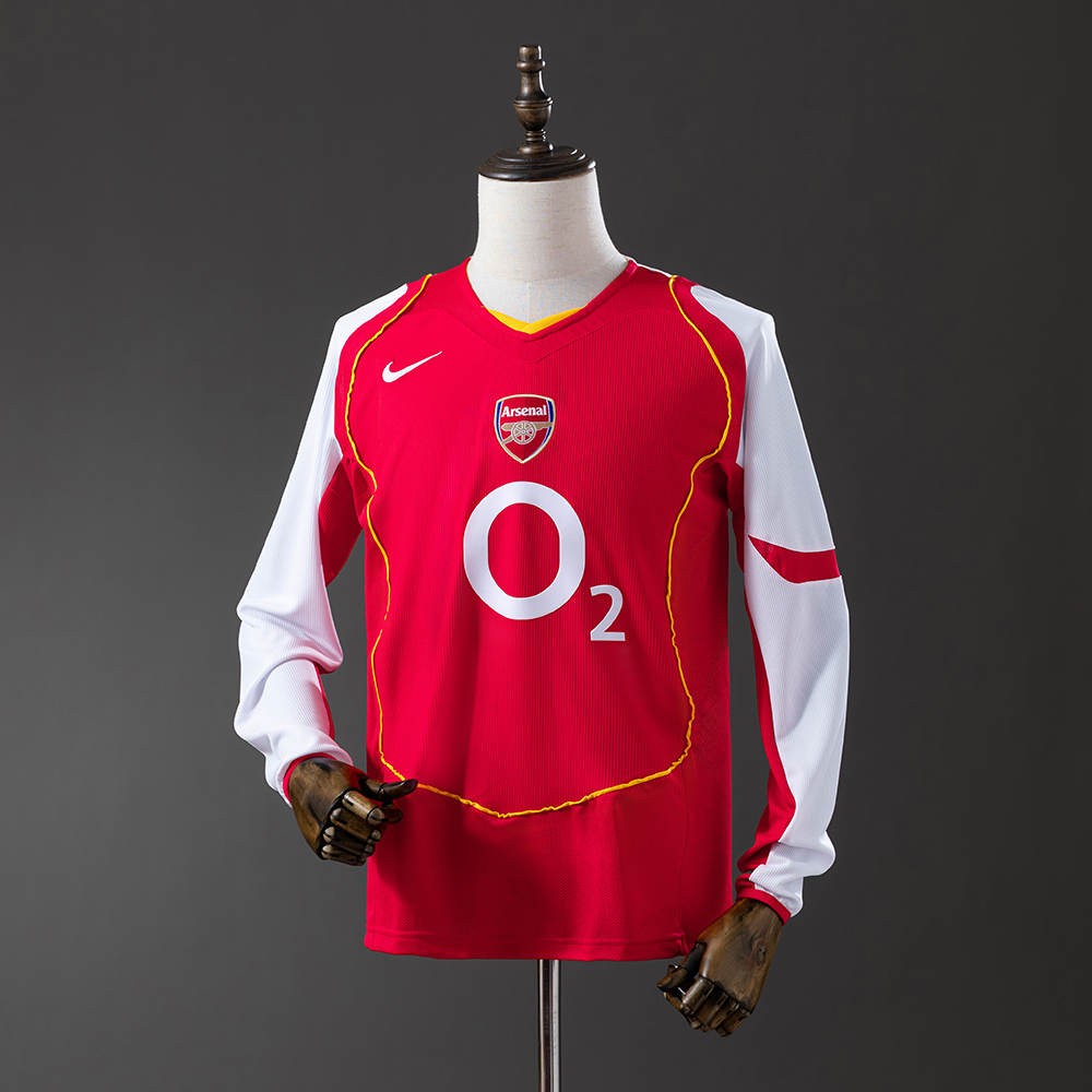 Arsenal 04/05 Home Long Sleeve Retro Jersey