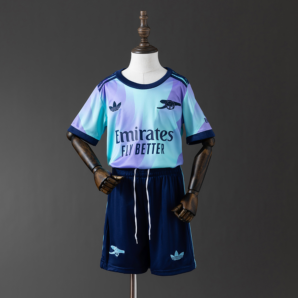 Arsenal 24/25 Third Away Full kids kit Jersey