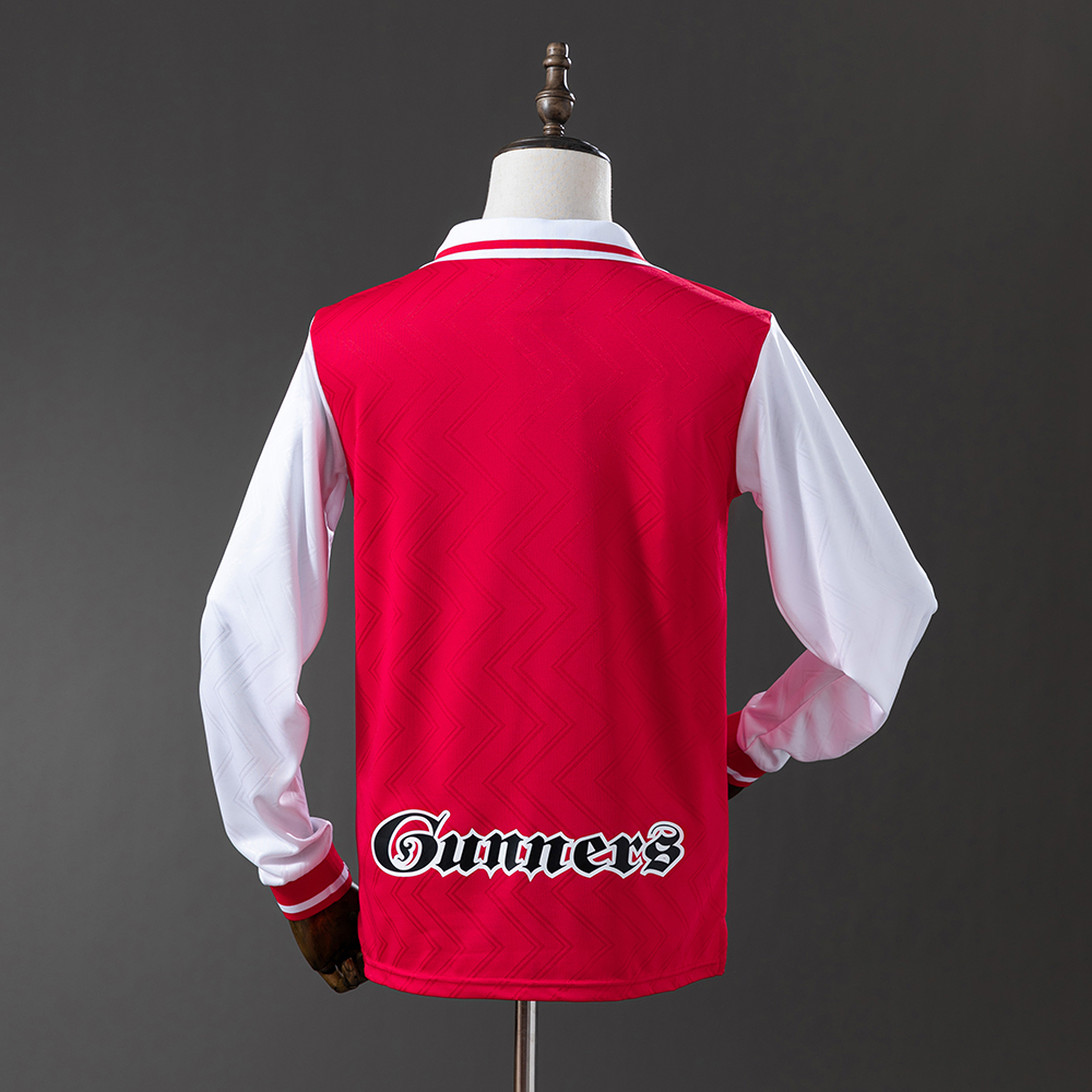 Arsenal 96/97 Home Long Sleeve Retro Jersey Foto 2