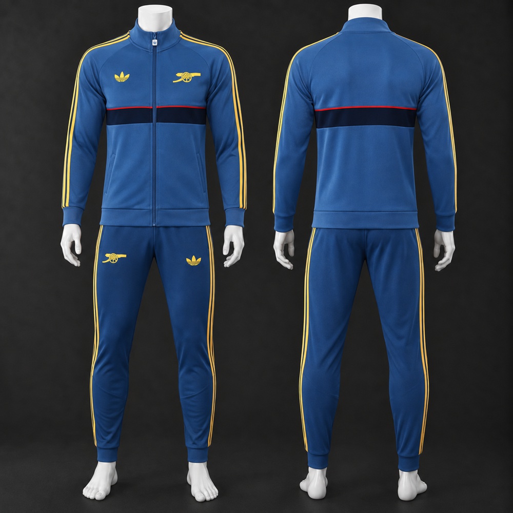 Arsenal 26/27 Blue Navy Yellow Jacket Kit