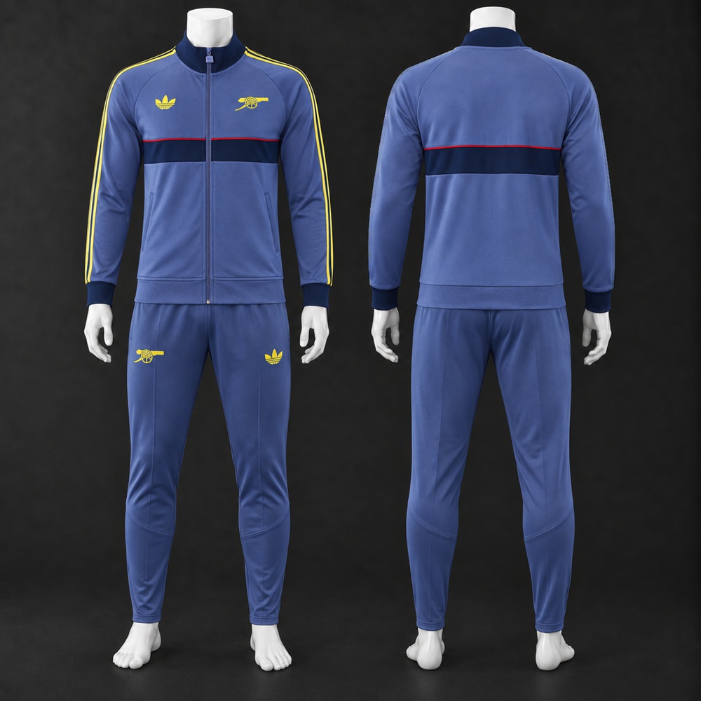 Arsenal 26/27 White Dark Teal Jacket Kit