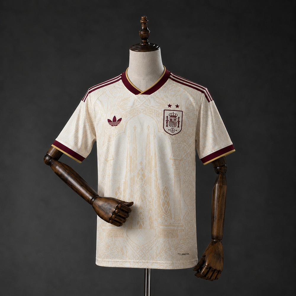 Spain 2026 White Champion Commemorative Jersey