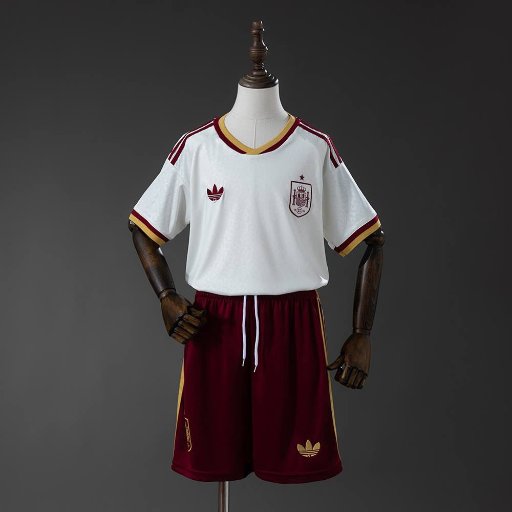 Spain 2026 Away Kids Kit Jersey