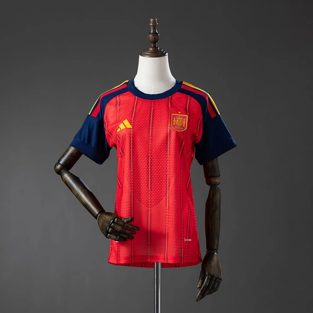 Spain 2026 Home Women's Player Version Jersey