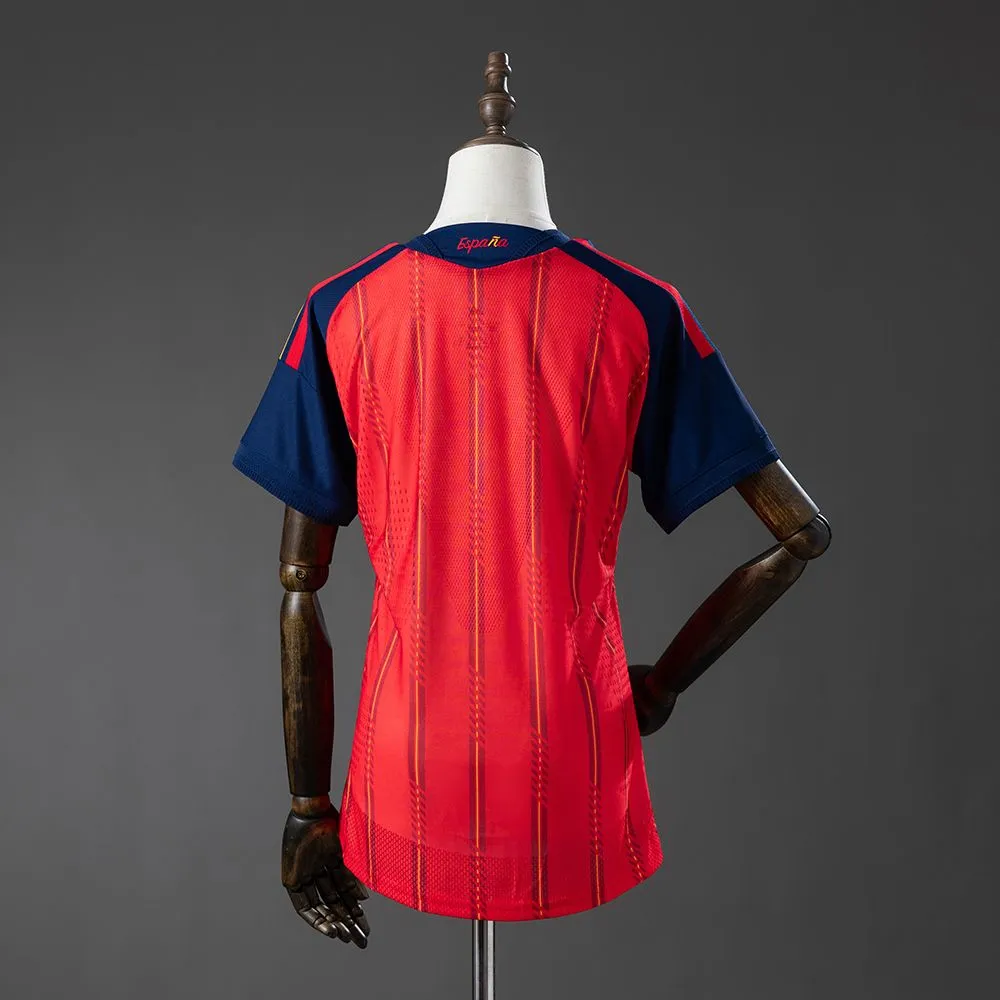 Spain 2026 Home Women's Player Version Jersey Foto 2