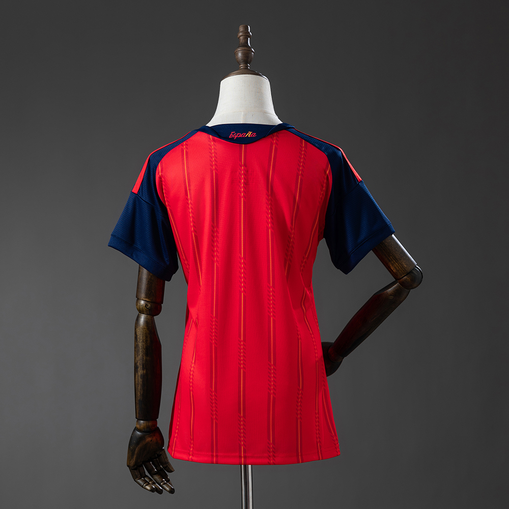 Spain 2026 2-Star Women's Home Champion Edition Jersey Foto 2