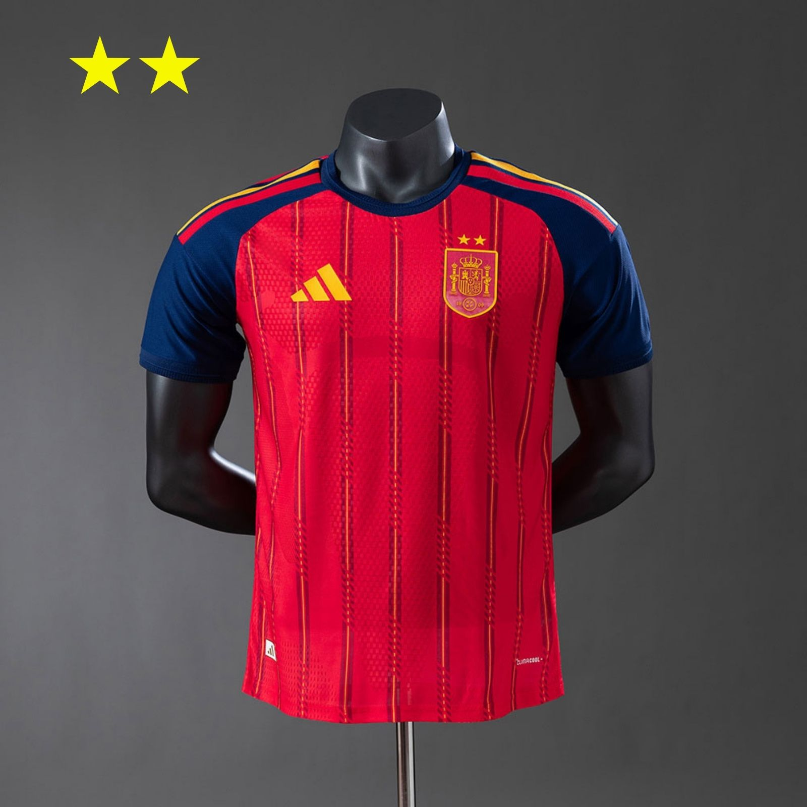 Spain 2026 2-Star Home Champion Edition Player Version Jersey