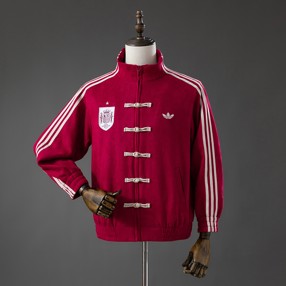 Spain CNY Tang Jacket Red