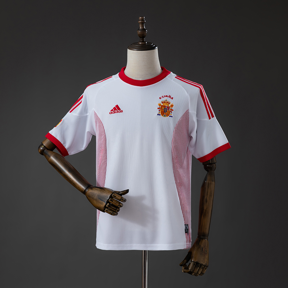 Spain 2002 Away Retro Jersey