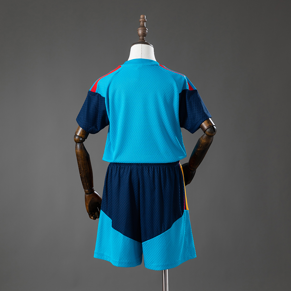 Spain 2026 Player Version Training Kids Kit Jersey - Blue Foto 2
