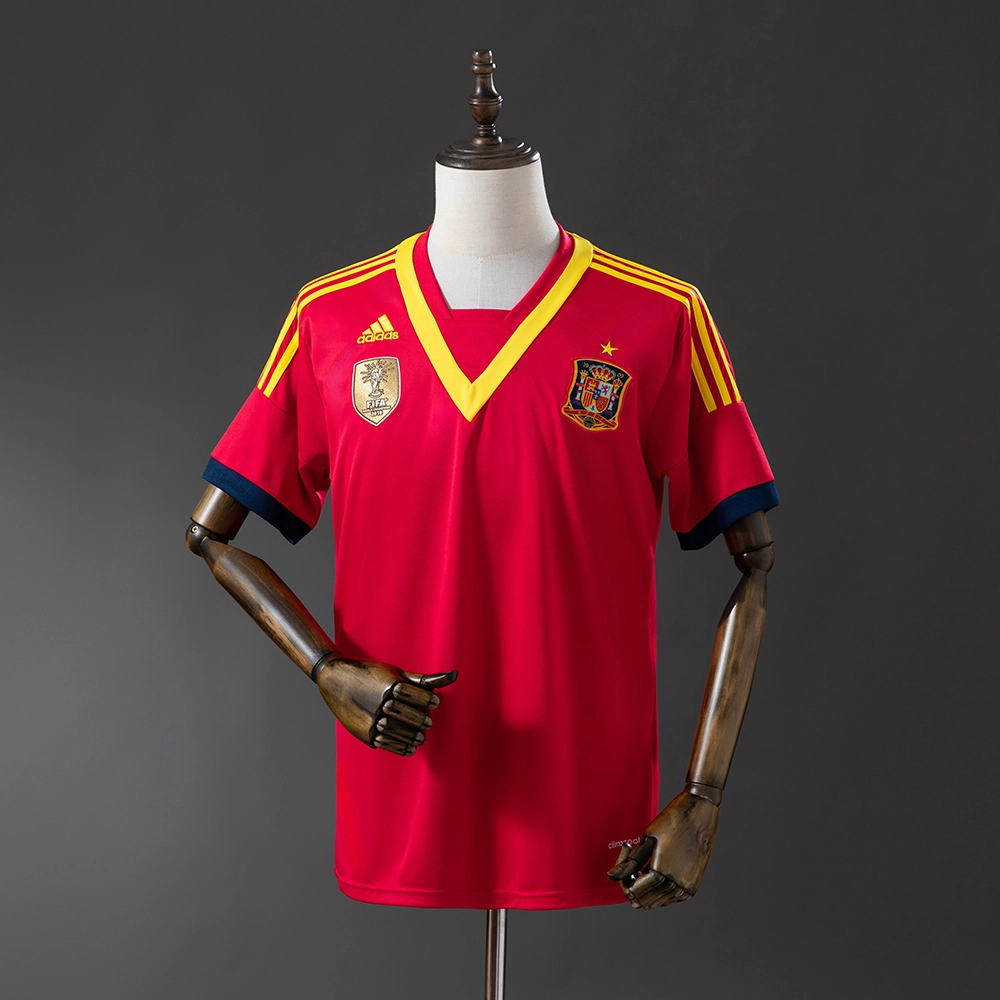 Spain 2013 Home Retro Jersey