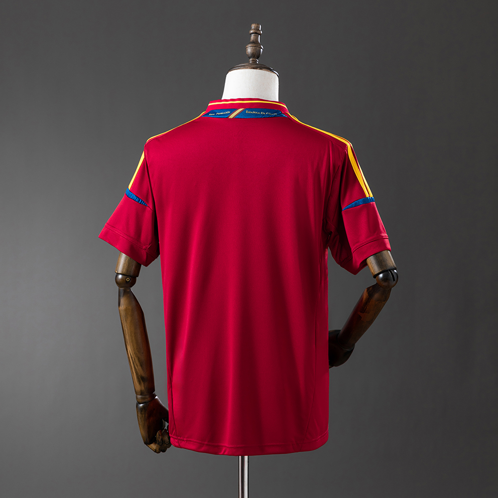 Spain 2012 Home Retro Jersey Foto 2