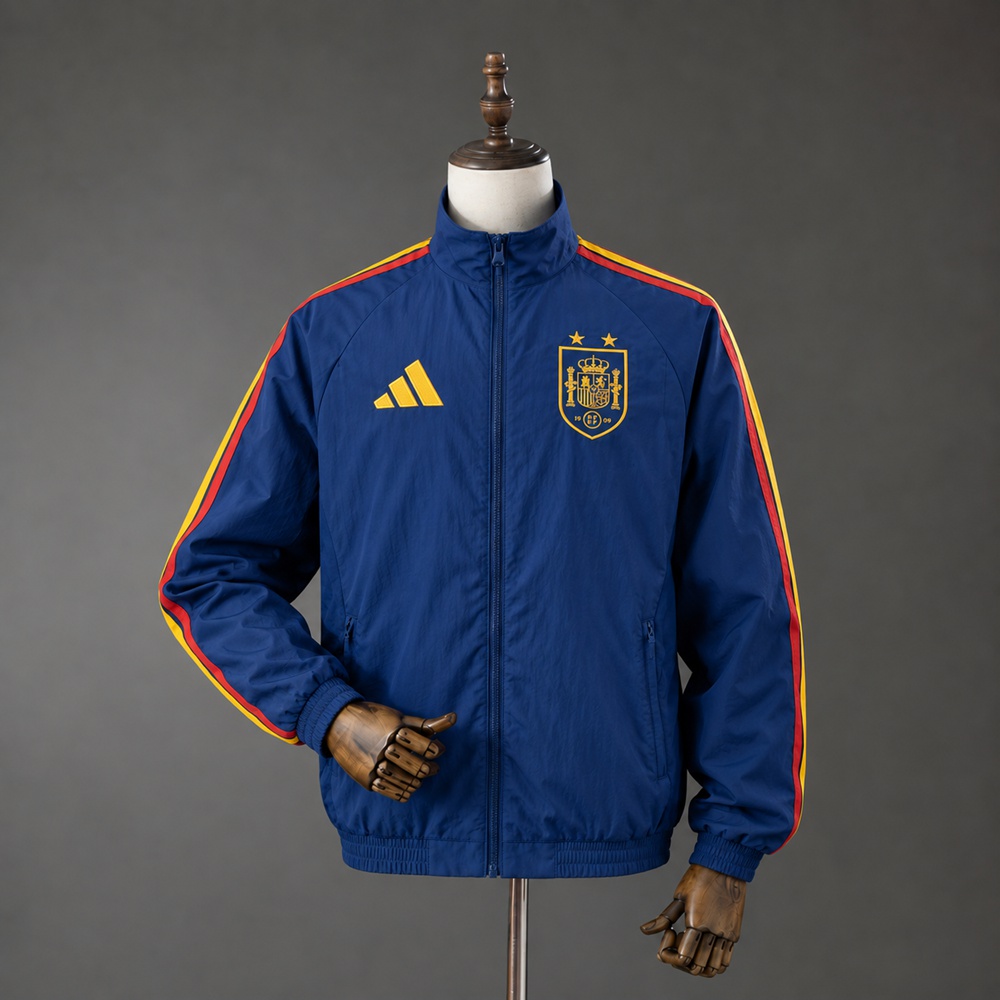 Spain 2026 Full Zip Jacket - Dark Blue