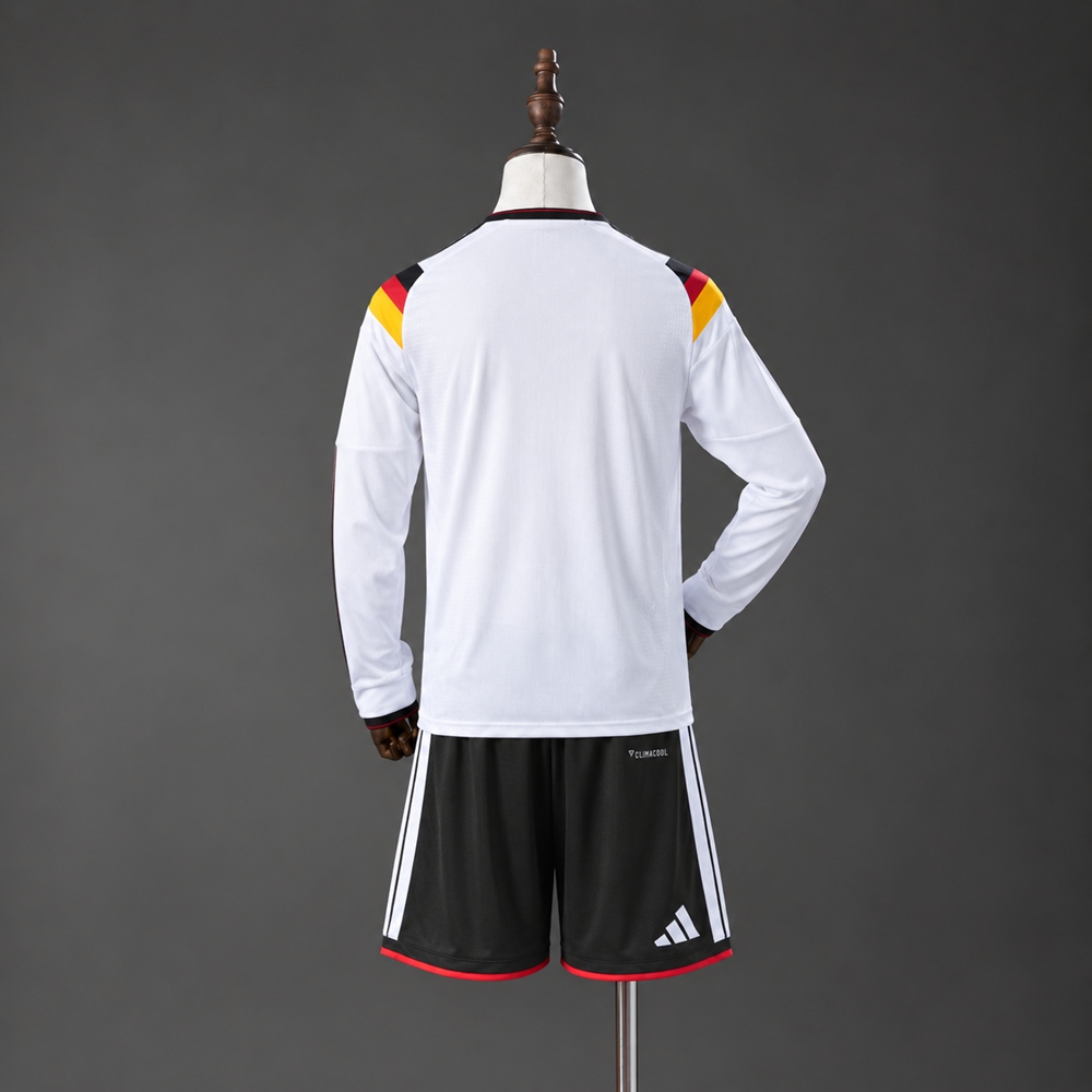 Germany 2026 Home Long-Sleeve Kids Kit Foto 2