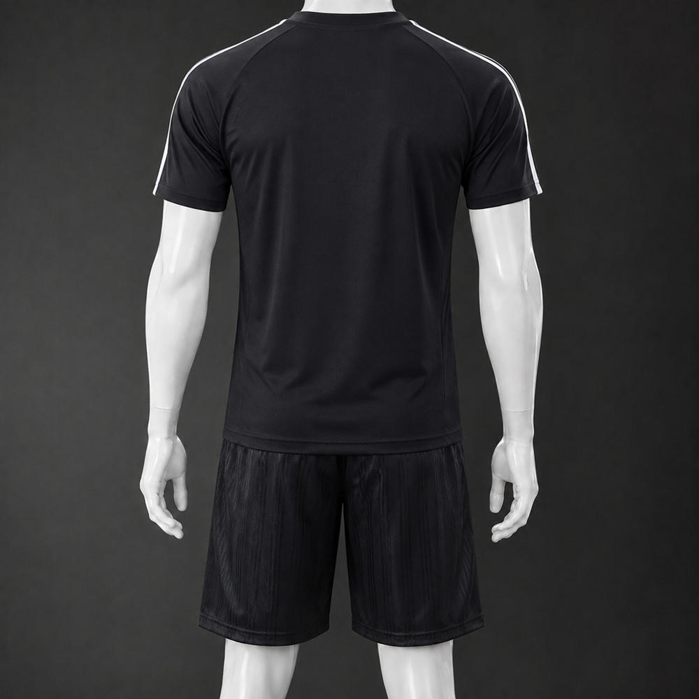 Germany 26/27 Black OffWhite Short sleeve kit Foto 2