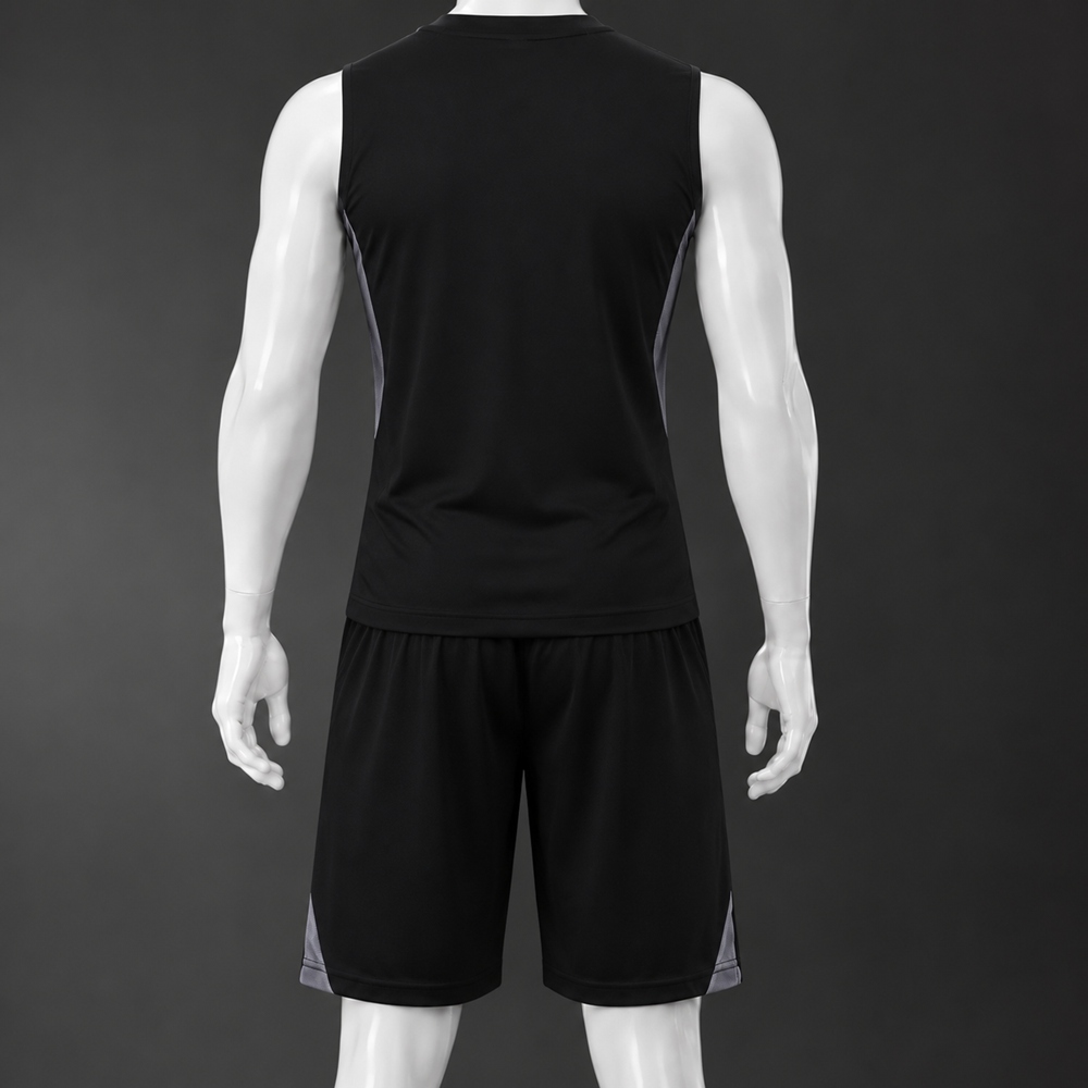 Germany 25/26 Black Gray Training Vest kit Foto 2