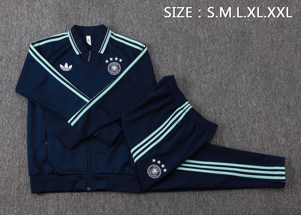 Germany 26/27 Navy Blue Jacket Kit Foto 2