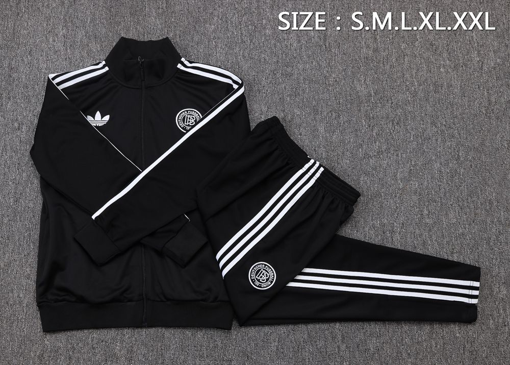 Germany 25/26 Black Jacket Kit Foto 2