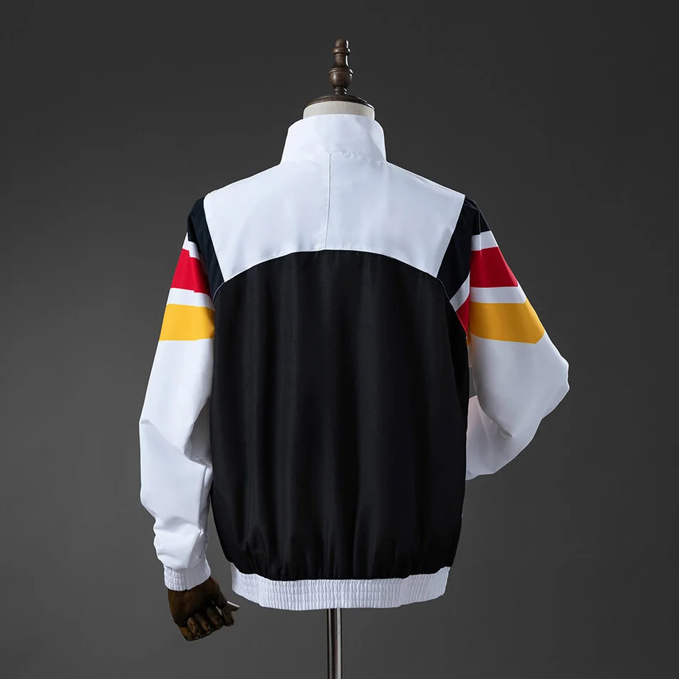 Germany 08/09 Retro Windbreaker White Foto 2