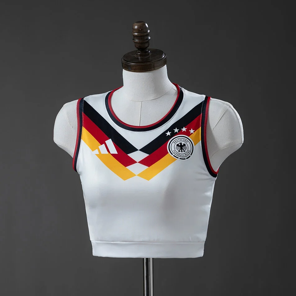 Germany 2026 Women's Crop Tank Top Home Jersey