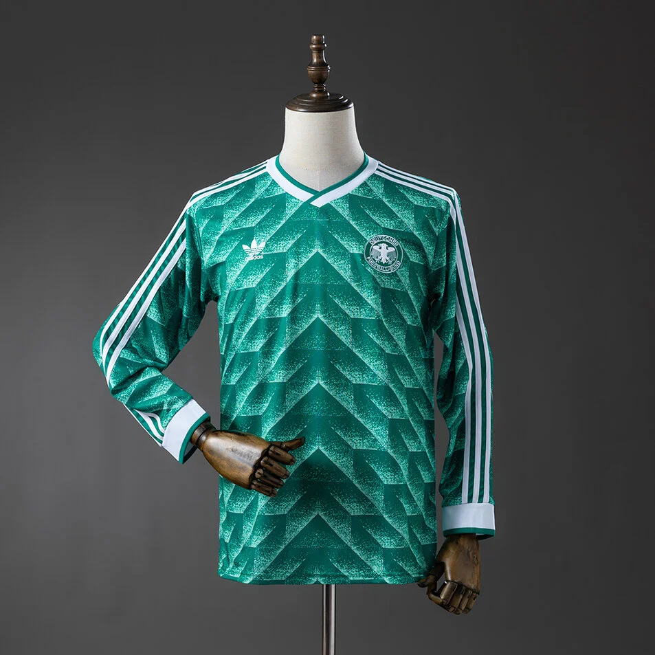 Germany 90/91 Away Retro Long Sleeve Jersey