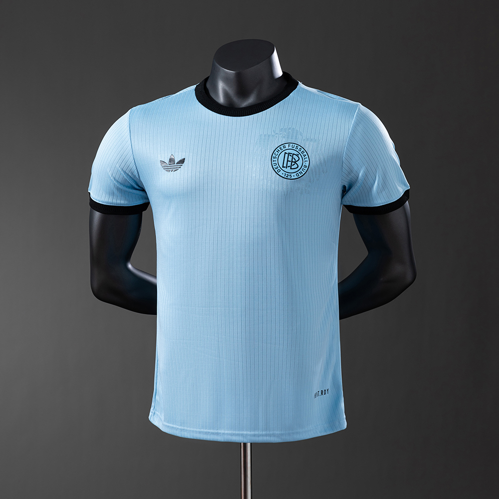 Germany 125th Anniversary Edition Blue Player Version Jersey