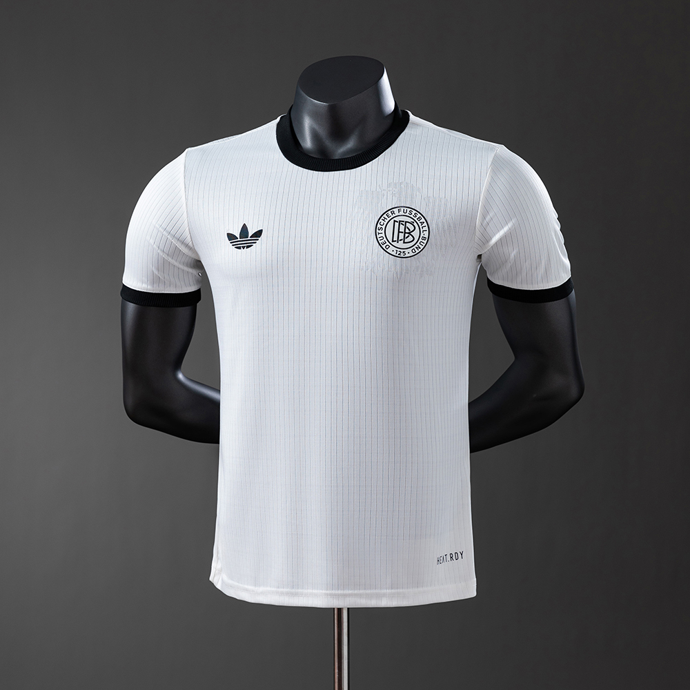 Germany 125th Anniversary Edition White Player Version Jersey