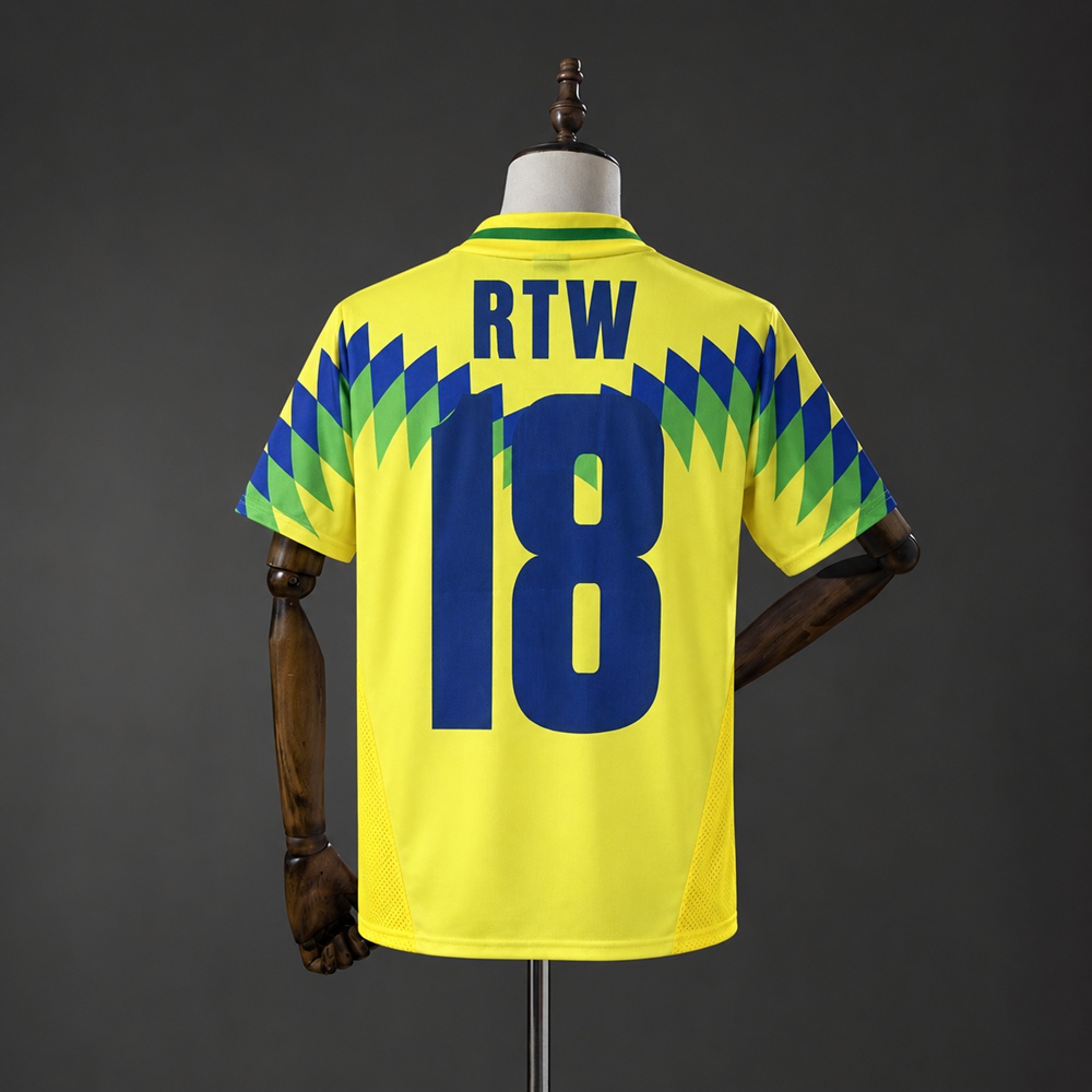 Brazil 1995 Home Corteiz Retro Jersey Foto 2