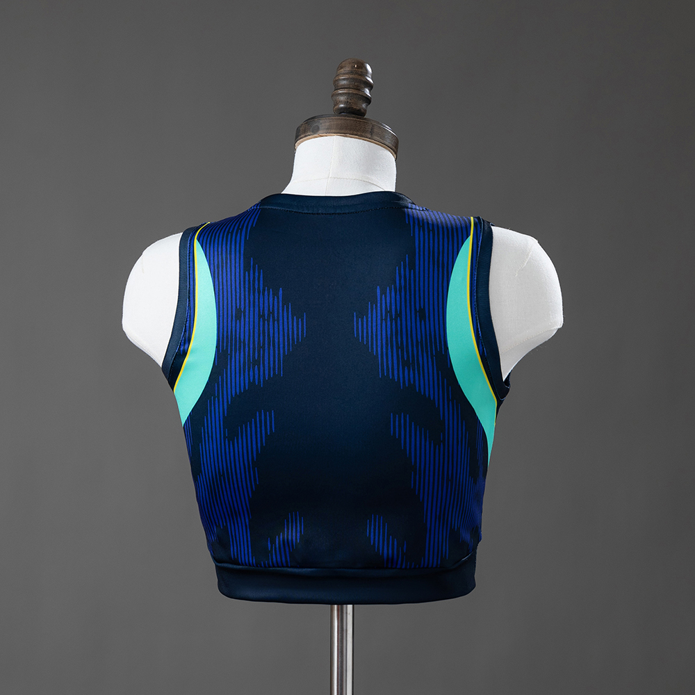 Brazil 2026 Away Women's Crop Top Style Tank Top Foto 2