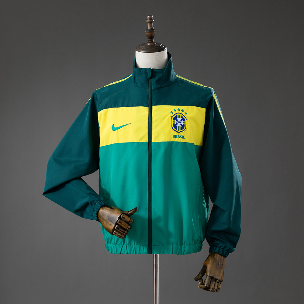 Brazil 2010 Windbreaker-Green
