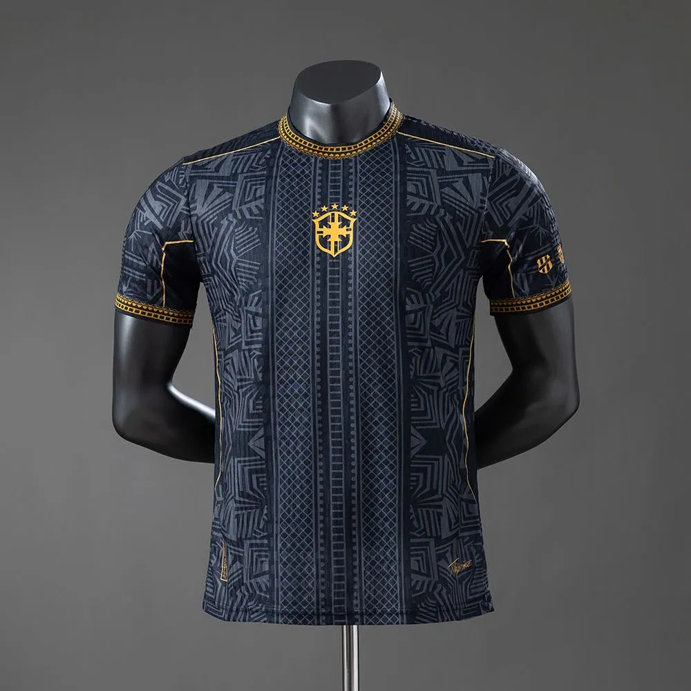 Brazil 2026 Special Edition Player Version Black Jersey