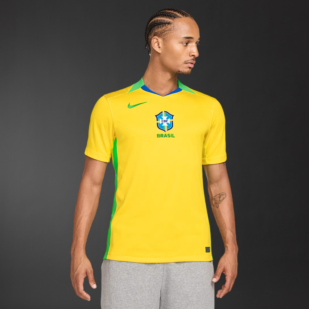 Brazil 2025 Stadium Home Jersery (Women's Team)