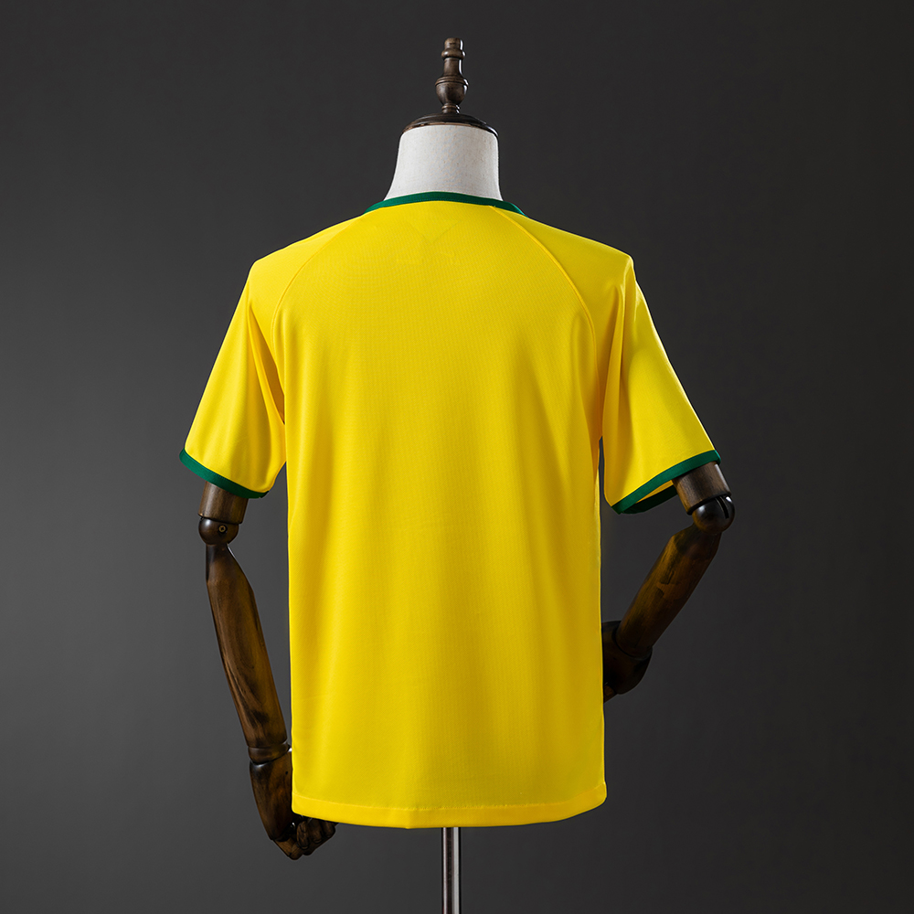 Brazil 2014 Home Retro Jersey Foto 2