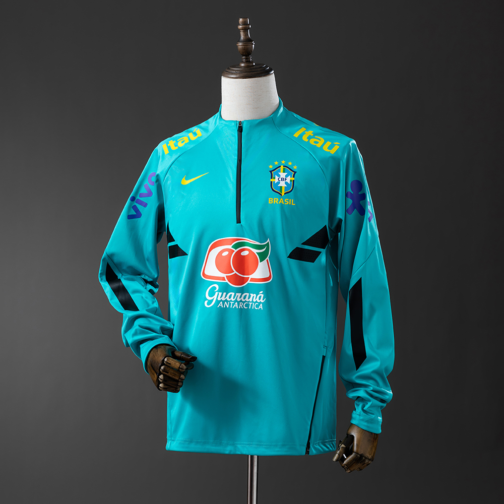 Brazil 22/23 Lake Blue-Training Sweatshirt