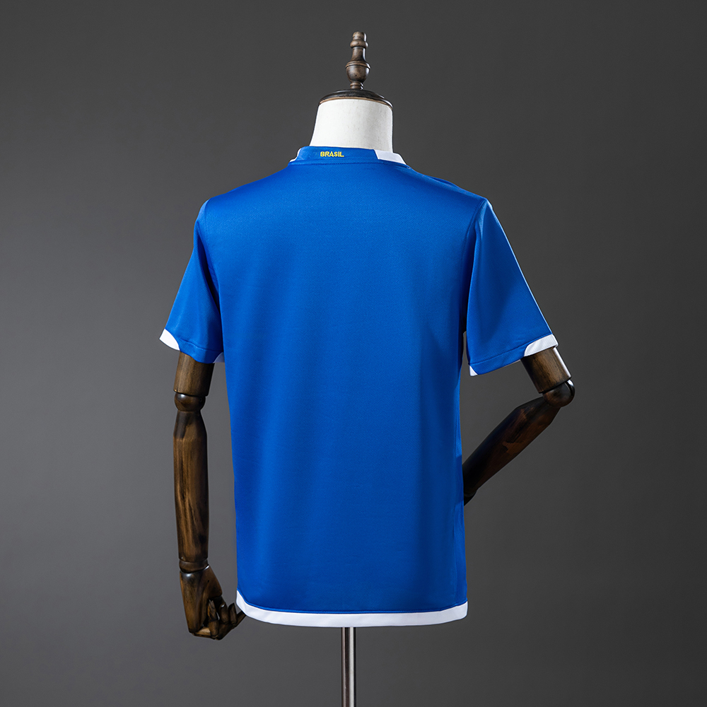 Brazil 2006 Away Retro Jersey Foto 2