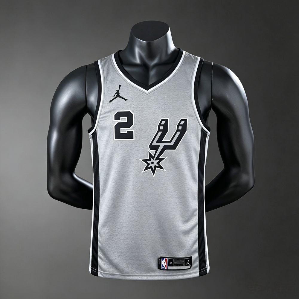 San Antonio Spurs Classic Edition Leonard #2 NBA Jersey Silk Version