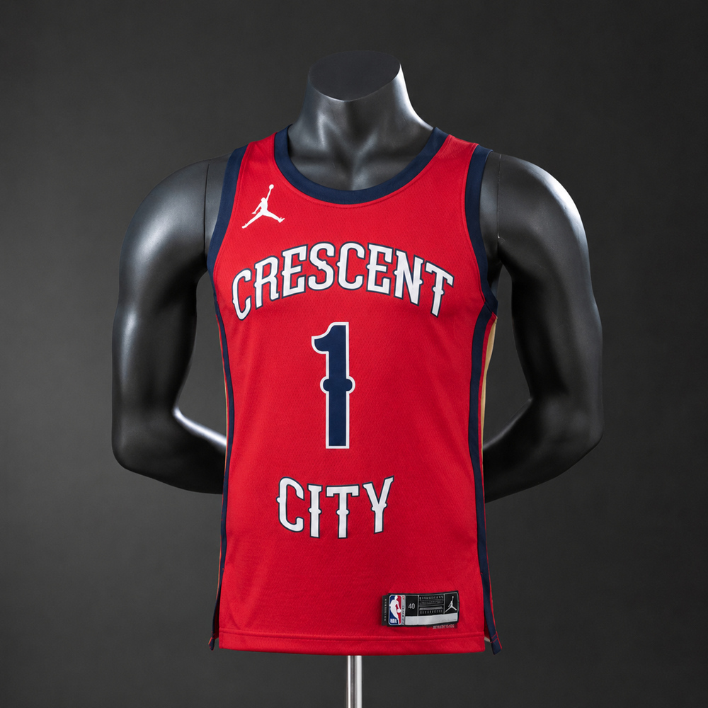 New Orleans Pelicans Statement Edition Williamson #1 NBA Jersey Silk