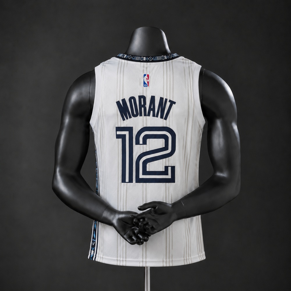 Memphis Grizzlies Classic Edition Rose #12 NBA Jersey Embroidered Version1 Foto 2