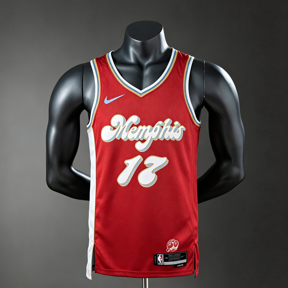 Memphis Grizzlies Classic Edition Kawamura #17 NBA Jersey Silk Version