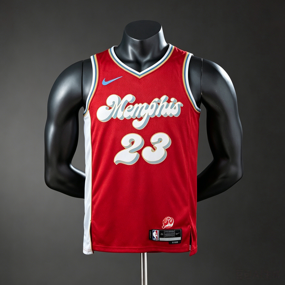 Memphis Grizzlies Classic Edition Rose #23 NBA Jersey Silk Version
