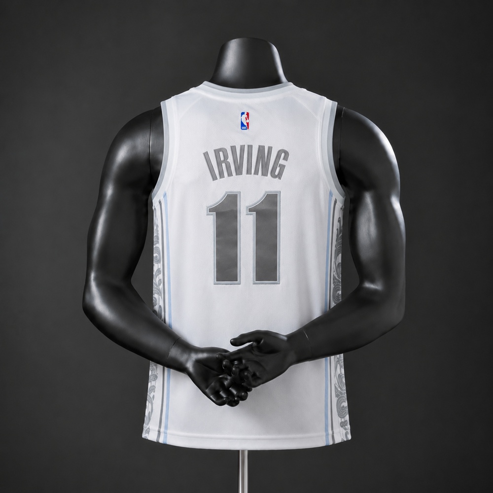 Dallas Mavericks City Edition Irving #11 NBA Jersey Embroidered Version Foto 2