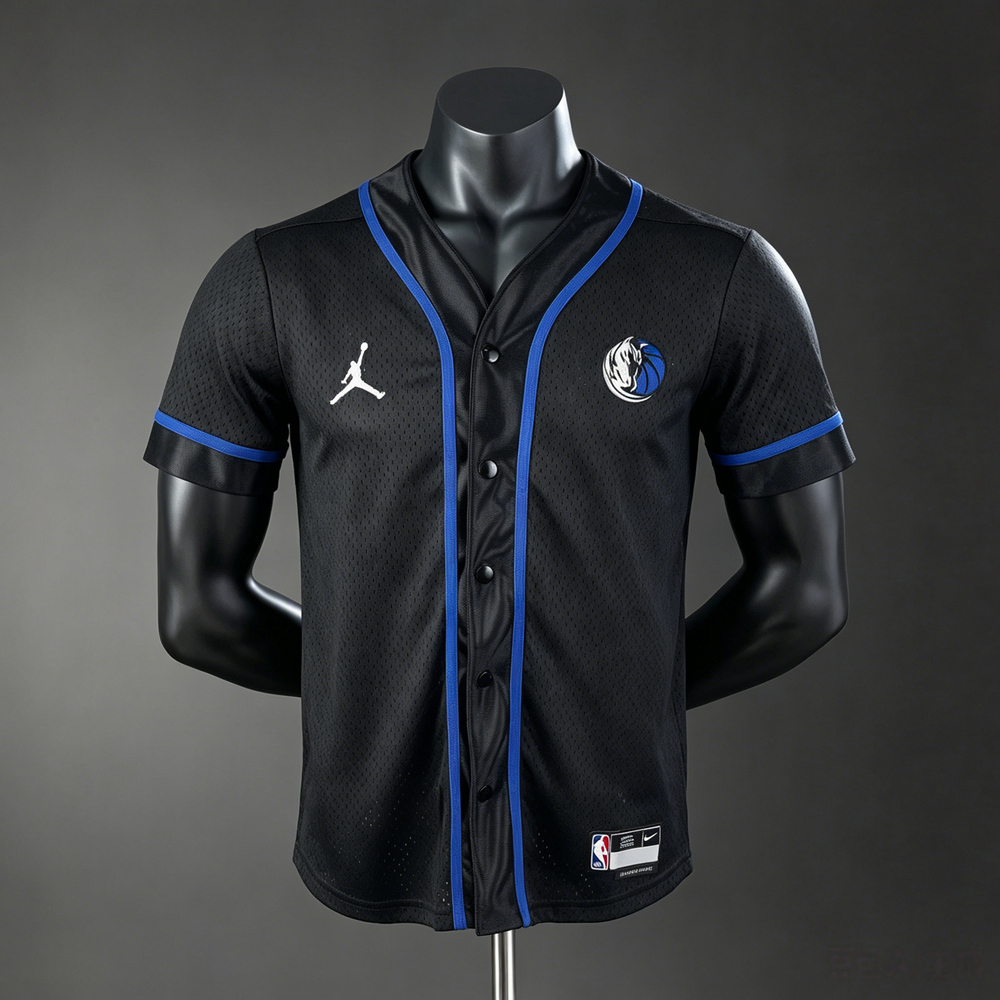Dallas Mavericks City Edition Classic Baseball Jersey Silk Version